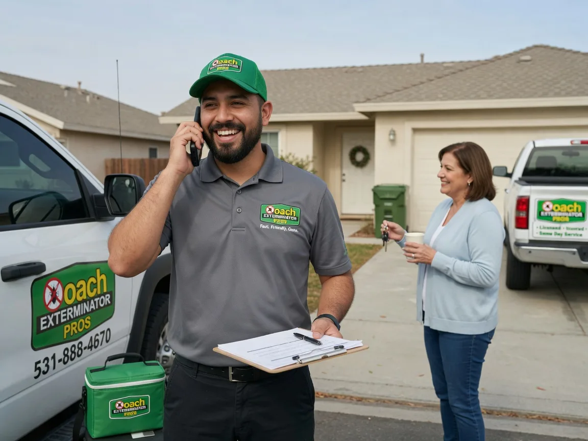 Pest Control Roach Exterminator Success, MO FAQs